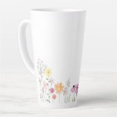 Floral Coffee Mug Latte Mok (Linkerhoek)