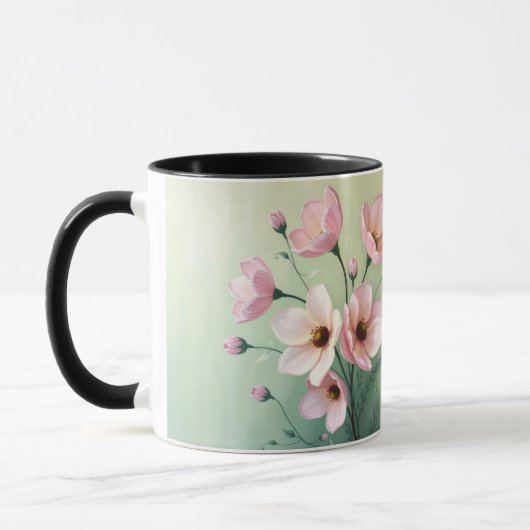 Floral Coffee Mug Mok (Links)