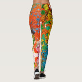 Floral Collage 1974 Leggings (Achterkant)