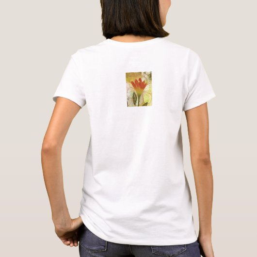 Floral Collage T-shirt (Achterkant)