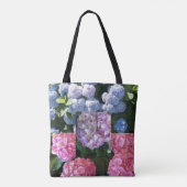 Floral, Colorful  Tote Bag (Achterkant)