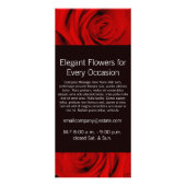 Floral Company FloristrRed Rozen Rack Kaart (Achterkant)