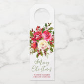 Floral Company kerst Flessenhanger (Voorkant)