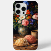 Floral Concha Still Life | Monogram Case-Mate iPhone Case (Achterkant)