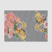 Floral Confetti Op Art Tissuepapier (Voorkant)