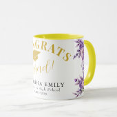 Floral Congrats Afstudeerder Combo Mok – Perfect G (Voorkant rechts)