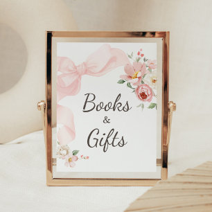 Floral Coquette Baby in Bloom Boeken en Geschenken Poster