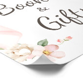 Floral Coquette Baby in Bloom Boeken en Geschenken Poster (Hoek)