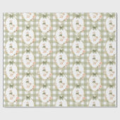Floral Coquette Silly Goose Birthday Cadeaupapier (Vlak)