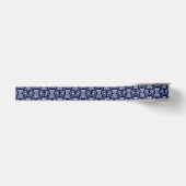Floral Corset Damask Patroon Grosgrain Lint (Voorkant)