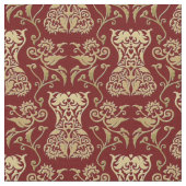 Floral Corset Damask Patroon Stof (Close Up)
