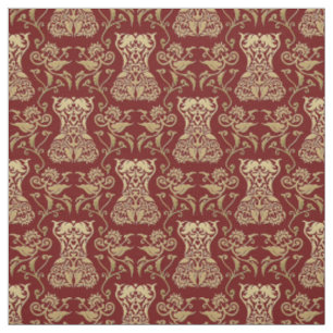 Floral Corset Damask Patroon Stof