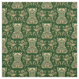 Floral Corset Damask Patroon Stof