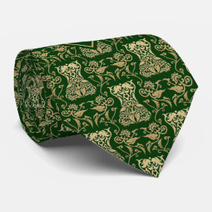 Floral Corset Damask Patroon Stropdas