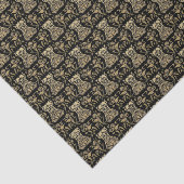 Floral Corset Damask Patroon Tissuepapier (Detail)