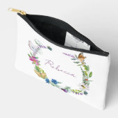 Floral Cosmetic/Accessoire Bag Etui (Open)