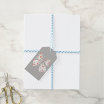 Floral Cottagecore Schattige Bow Gift Labels