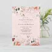Floral Couples Shower van de Herfst van het voorja (Staand voorkant)