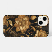 Floral cover  iPhone hoesje (Achterkant horizontaal)