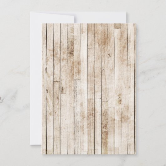 Floral Cowboy Boots Baby shower Kaart (Achterkant)