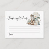 Floral Cowgirl Boots Vrijgezellenfeest Datum spel Informatiekaartje (Voorkant)