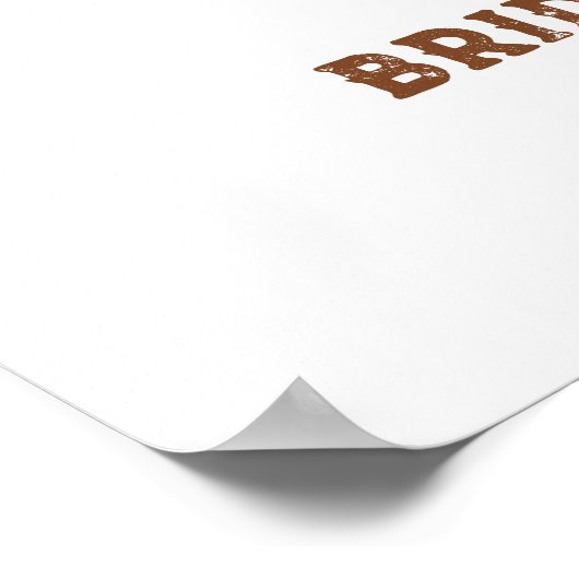 Floral Cowgirl Boots Vrijgezellenfeest Welkomstbor Poster (Hoek)