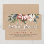 Floral Craft Bridal Shower Kaart (Voorkant / Achterkant)