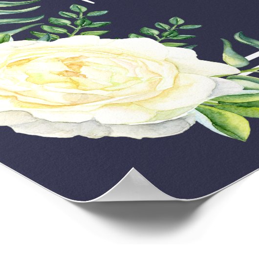 Floral Creëer je eigen poster afdrukken (Hoek)