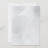 Floral Crescent Twinkle Little Star Gender Reveal Kaart (Achterkant)