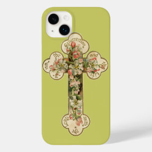  Floral Cross Case-Mate iPhone 14 Plus Hoesje