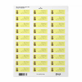  Floral Cross Etiket (Full Sheet)