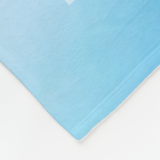 Floral Cross Fleece Deken (Hoek)