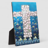 Floral Cross Fotoplaat (Zijkant)