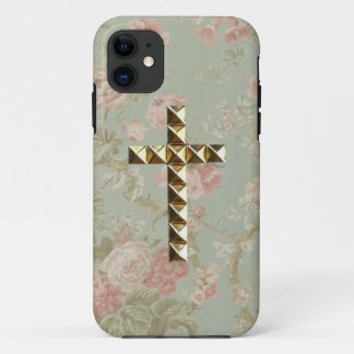 Floral Cross Iphone5 Hoesje
