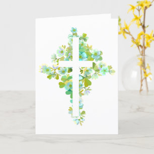 Floral Cross Kaart