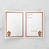 Floral Cross Kaart (Binnen)