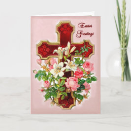 Floral Cross Kaart