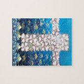 Floral Cross Legpuzzel (Horizontaal)