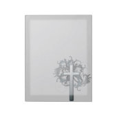 Floral Cross Notitieblok (Linkerzijde)