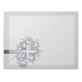 Floral Cross Notitieblok (Voorkant)