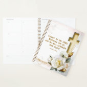 Floral Cross Schrift Planner (Display)