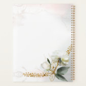 Floral Cross Schrift Planner (Achterkant)