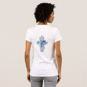 Floral Cross T-Shirt (Achterkant volledig)