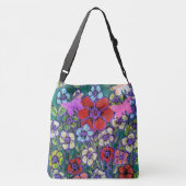 Floral Crossbody bag Crossbody Tas (Achterkant)