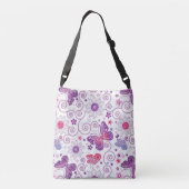 Floral Crossbody Tas (Achterkant)