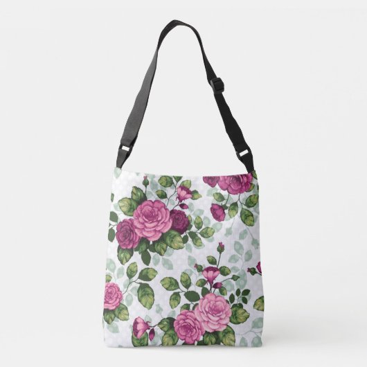 Floral Crossbody Tas (Achterkant)