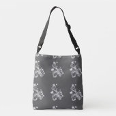 Floral Crossbody Tas (Achterkant)
