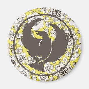  Floral Crowfoot Magnet