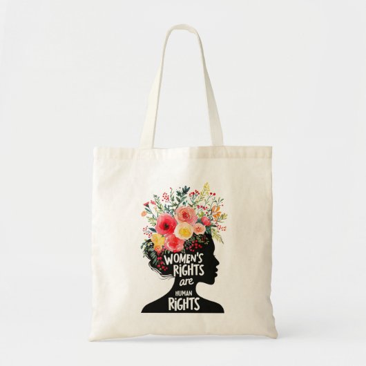 Floral Crown Beauty Tote Bag (Voorkant)