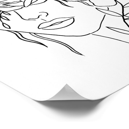 Floral Crown Print (Hoek)